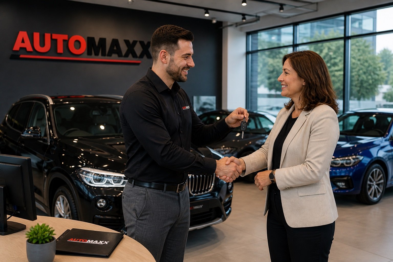 AUTOMAXX Fahrzeugübergabe